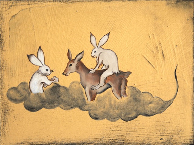 Rui MATSUNAGA Play-rabbit-deer